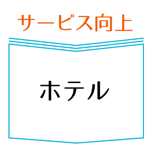 サービス向上　ホテル